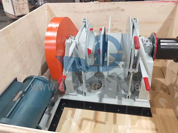단일 El 결합된 Windlass 계류 윈치